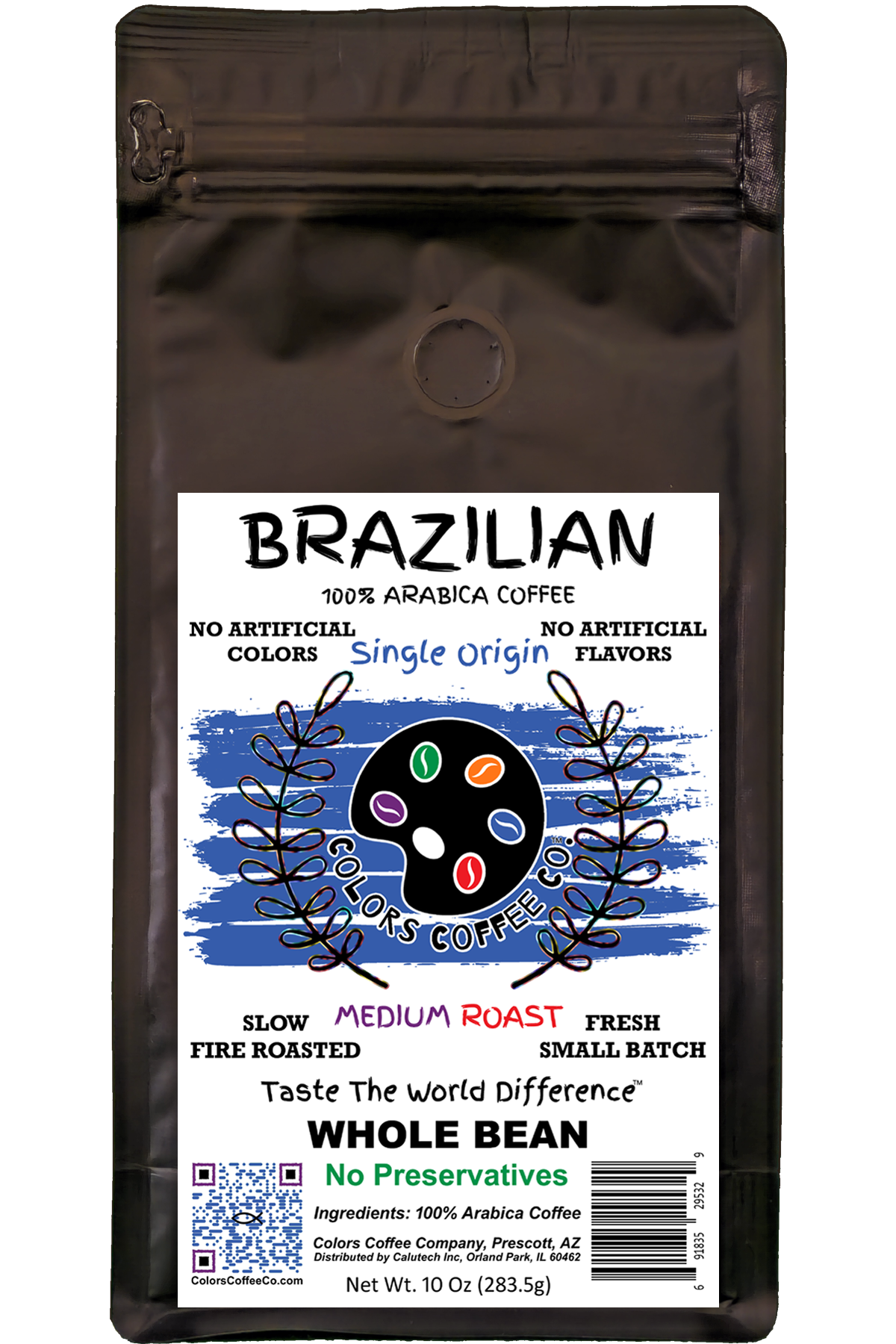 Brazilian Single Origin Whole Bean Coffee