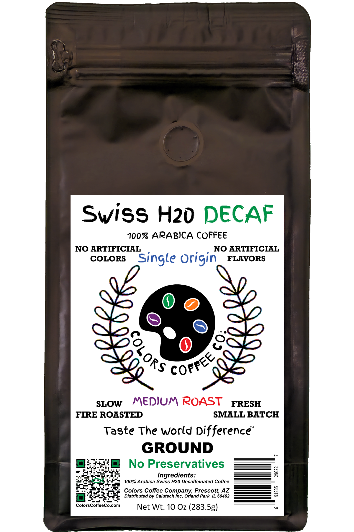 Swiss H20 Decaf Ground Coffee