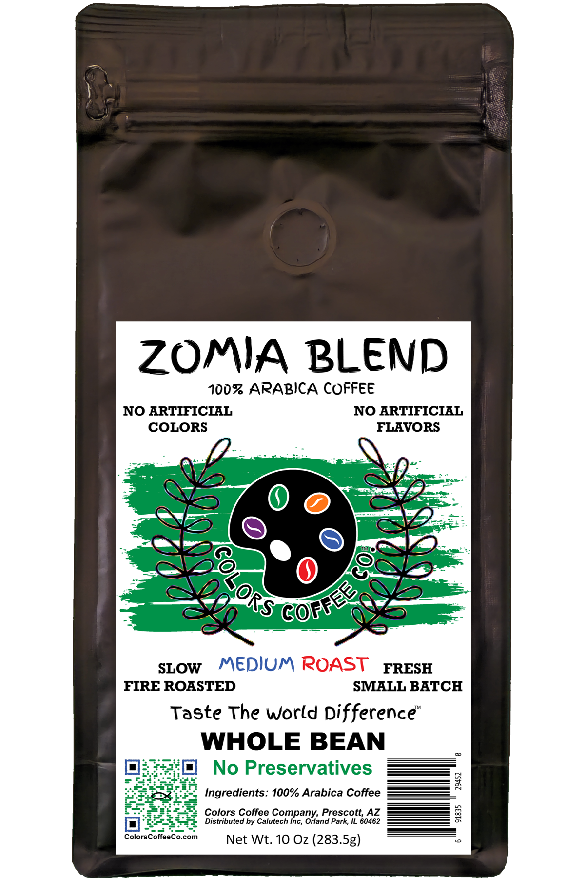Zomia Blend Whole Bean Coffee