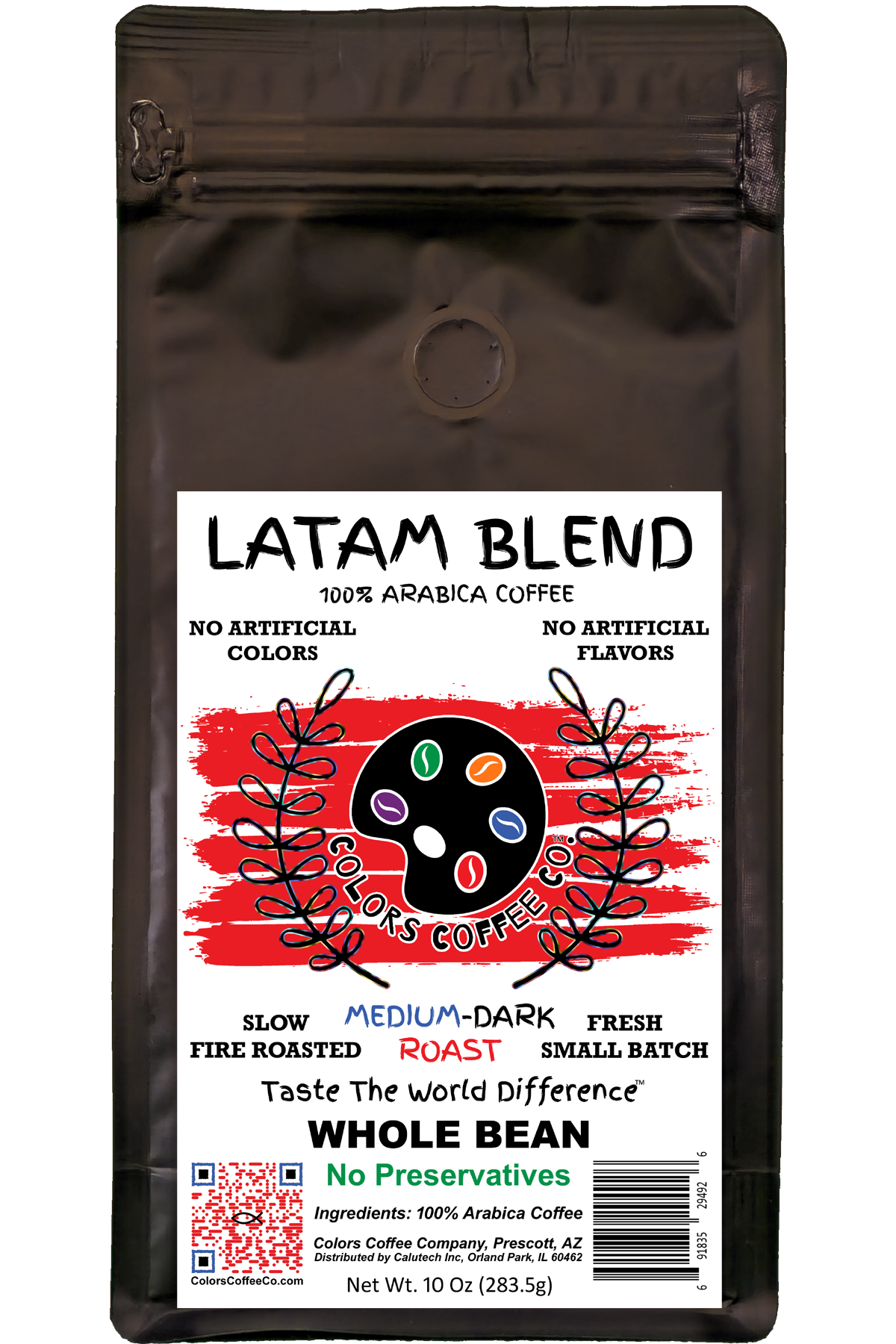 LatAm Blend Whole Bean Coffee
